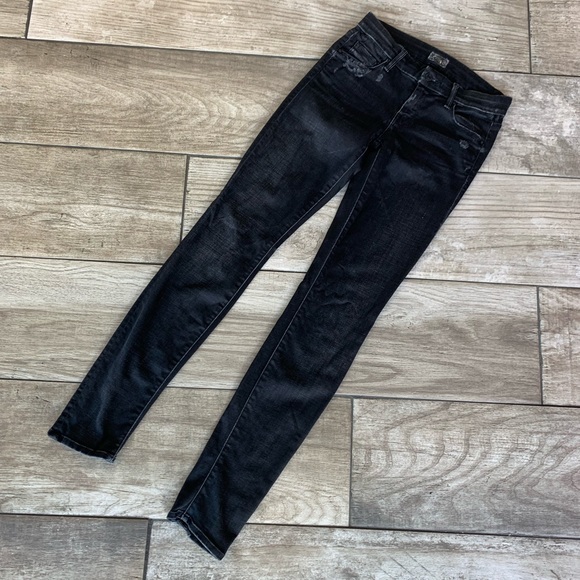 • MOTHER • The Looker Denim Jeans in Destroyed Ride • SZ 25 • Retail $238 - Picture 6 of 15